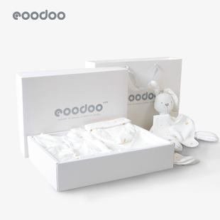 eoodoo品嘟婴儿套装|新生儿礼盒衣服夏季|初生满月宝宝见面礼物用品